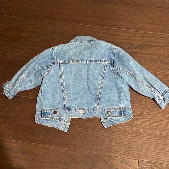 Guess Girls Jean Jacket Size 2/3 - Picture 5 of 5